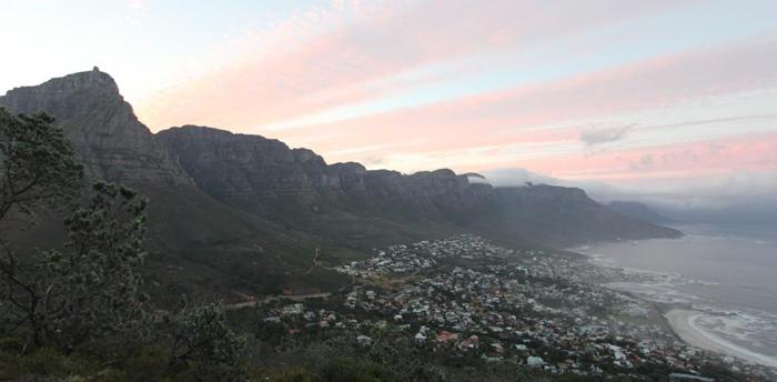 Sunrise over Table Mountain
