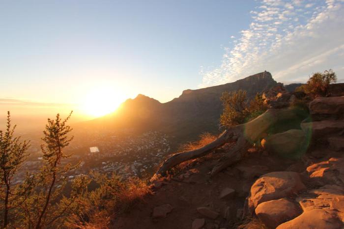 Sunrise Views over Cape Town