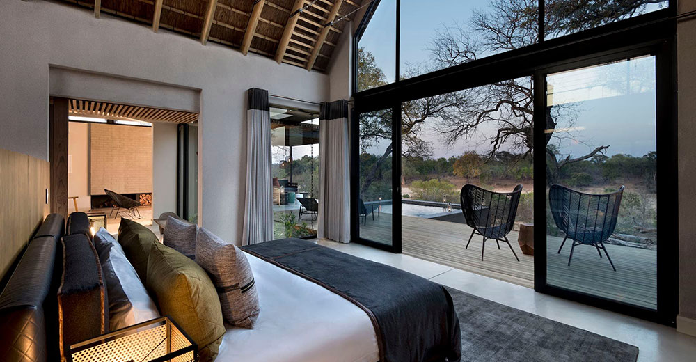 Lion Sands Ivory Lodge - Villa Bedroom