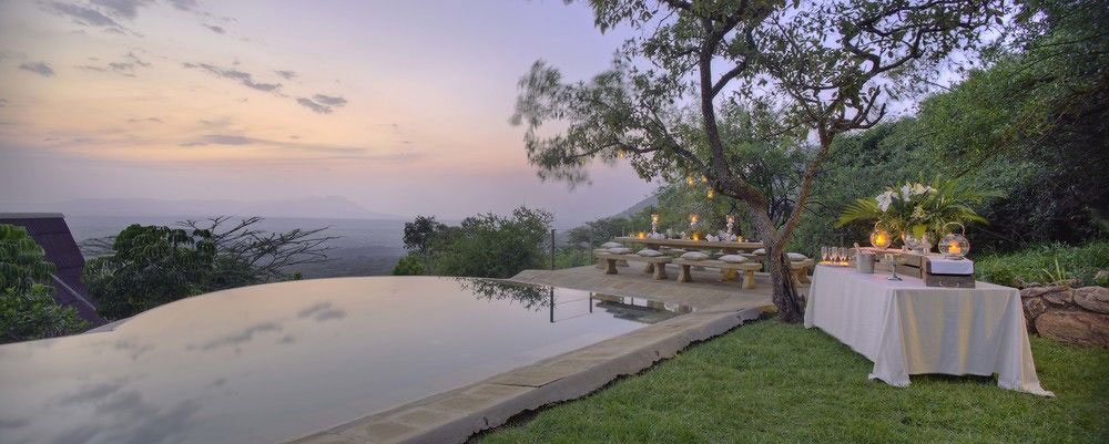 Cottars Safari Pool Dinner